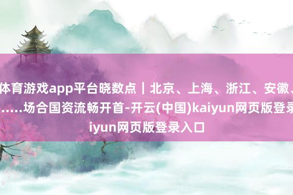 体育游戏app平台晓数点｜北京、上海、浙江、安徽、山东......场合国资流畅开首-开云(中国)kaiyun网页版登录入口